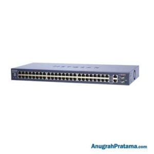 NETGEAR (FS750T2) ProSAFE 48-Port Fast Ethernet Smart Managed Switch with 2 Gigabit Ports