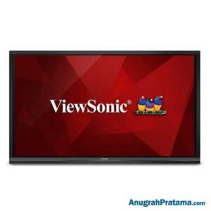 VIEWSONIC IFP7551 75 Inch Interactive Touch Display + Floor Standing Trolley