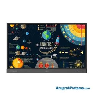 BENQ Interactive Flat Panel Display 86 Inch 4K UHD RP860S - PAUD (Dual OS)
