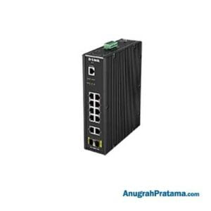 D-LINK DIS-200G-12PSW Industrial Switch 12-Port Gigabit Smart PoE Switch