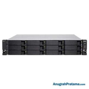 QNAP TS-h1283XU-RP-E2236-32G 12-Bay QTS hero NAS [Xeon E-2236, 2x 16GB DDR4]