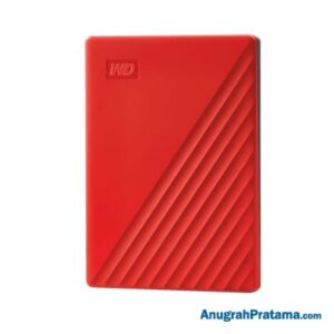 WESTERN DIGITAL My Passport 1TB Portable Hard Drive - Red