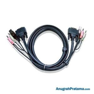 ATEN 1.8M USB DVI-D Single Link KVM Cable (2L-7D02U)
