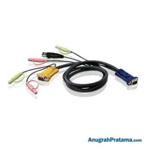 ATEN 5M USB KVM Cable with 3 in 1 SPHD and Audio (2L-5305U)