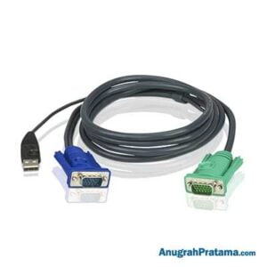 ATEN 5M USB KVM Cable with 3 in 1 SPHD (2L-5205U)