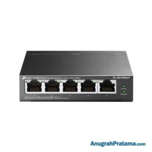 TP-LINK TL-SG1005LP 5-Port Gigabit Desktop Switch with 4-Port PoE+