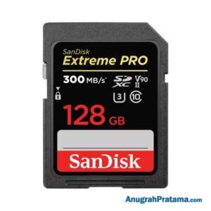 SANDISK Extreme Pro 128GB Class 10 SDXC UHS-II Card 300MB/s Memory [SDSDXDK-128G-GN4IN]