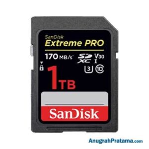 SANDISK Extreme Pro 1TB Class 10 SDXC UHS-I Card 170MB/s Memory [SDSDXXY-1T00-GN4IN]