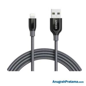 ANKER A8122 Kabel Charger PowerLine+ 6ft/1.8m Lightning - Black