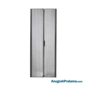 APC NetShelter SX 45U 750mm Wide Perforated Split Doors Black (AR7155)