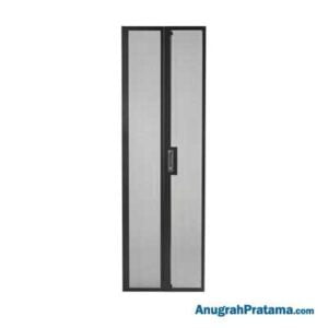 APC NetShelter SV 48U 600mm Wide Perforated Split Rear Doors Black (AR712107)