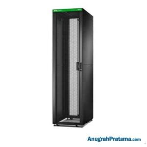 APC Easy Rack 600mm/48U/1200mm with Roof, Side panel, castors, feet and 4 Brackets, No Bottom, black (ER6822)
