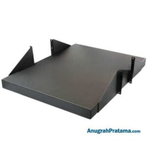 ABBA 19 Inch Flat Shelf 600mm 1U for Open Rack (AR-FS160-G/B)
