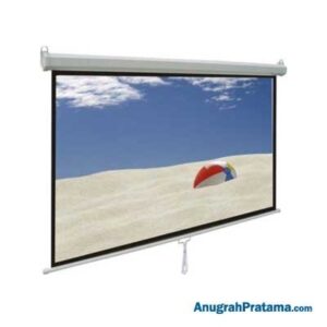 WORLD 120 Inch 4:3 Ratio Manual Projector Screen