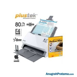 PLUSTEK SmartOffice PS3180U Scanner + Software Periksa Nilai LJK