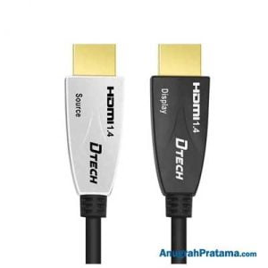 DTECH DT-HF555 Male To Male HDMI Fiber Cable Ver 1.4 (15 M)