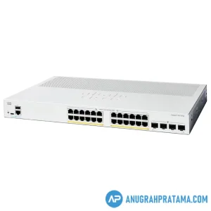 CISCO Catalyst 1200 24-port GE, PoE, 4x1G SFP Switch [C1200-24P-4G]