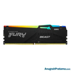 KINGSTON FURY Beast 16GB DDR5-6400 CL32 288-Pin DIMM Memory RGB XMP (KF564C32BBA-16)