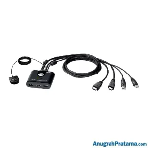 ATEN 2-Port USB FHD HDMI Cable KVM Switch (CS22HF)