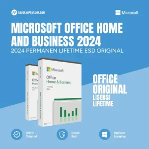 MICROSOFT Office Home and Business 2024 Permanen Lifetime ESD Original