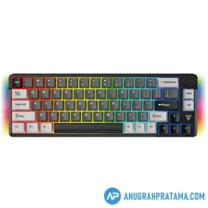 FANTECH ATOM PRO 66 MK919 Mechanical Keyboard - Black (Red Switch)