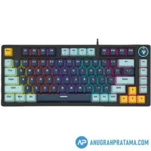 FANTECH MIZU ATOM81 MK875V2 Mechanical keyboard - Navy Blue (Red Switch)