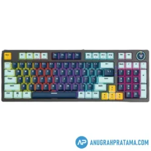 FANTECH MIZU ATOM96 MK890V2 Mechanical keyboard - Navy Blue (Red Switch)