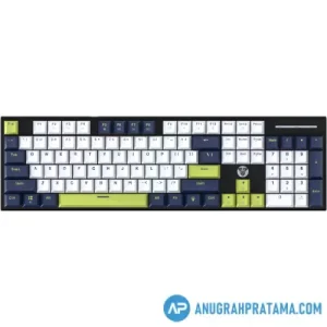 FANTECH MORI ATOM104S MK878S Mechanical Keyboard - White Blue (Red Switch)