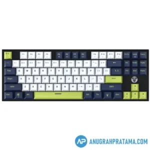 FANTECH MORI ATOM87S MK877S Mechanical Keyboard - White Blue (Blue Switch)