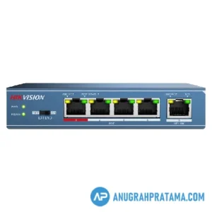 HIKVISION DS-3E0105P-E 4-Port Fast Ethernet Unmanaged POE Switch
