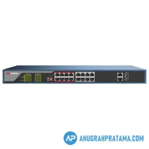 HIKVISION DS-3E0318P-E 16-Port Fast Ethernet Unmanaged POE Switch