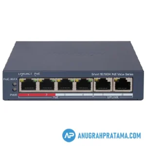 HIKVISION DS-3E1106P-EI/M 4-Port Fast Ethernet Smart POE Switch