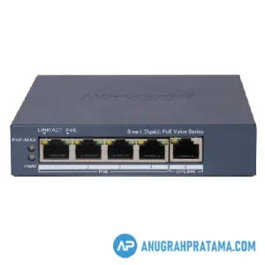 HIKVISION DS-3E1505P-EI/M 4-Port Gigabit Smart POE Switch