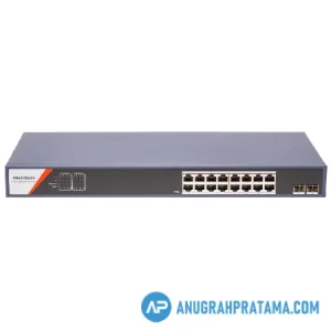 HIKVISION DS-3E1518P-SI-16P2F 16-Port Gigabit Smart POE Switch
