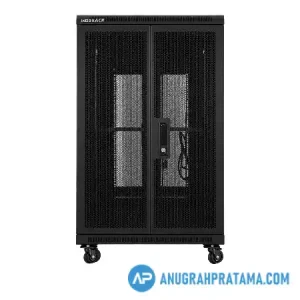 INDORACK IR11520D Standing Close Rack 20U 19 Inch 1150mm Depth Double Perforated Door