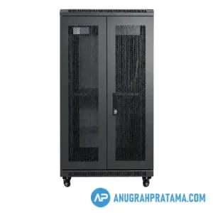 INDORACK IR11527G Standing Close Rack 27U 19 Inch 1150mm Depth Single Glass Door