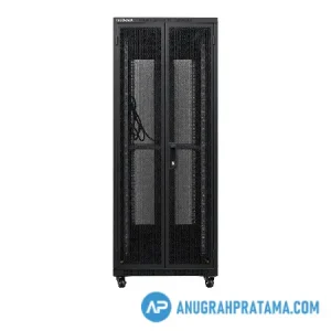 INDORACK IR6032D Standing Close Rack 32U 19 Inch 600mm Depth Double Perforated Door