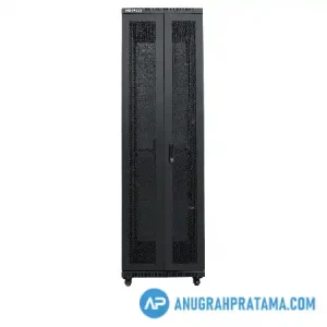 INDORACK IR9045D Standing Close Rack 45U 19 Inch 900mm Depth Double Perforated Door