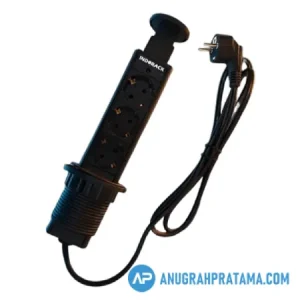 INDORACK P03 Power Socket 3 Outlet Germany, Diameter Hole 60mm