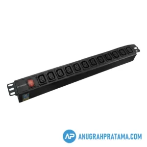 INDORACK PDU12-C39 Power Distribution Unit 12 Outlet 3 In 1 Socket
