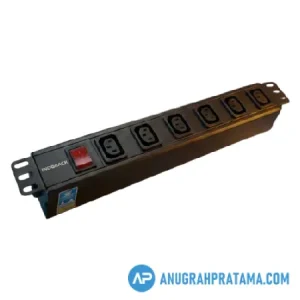 INDORACK PDU6-C39 Power Distribution Unit 6 Outlet 3 In 1 Socket