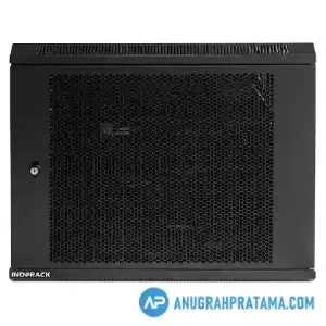 INDORACK WIP4510S Wallmount Rack 10U 19 Inch Depth 450mm Single Perforated Door
