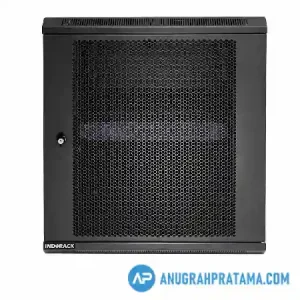 INDORACK WIP6012D Wallmount Rack 12U 19 Inch 600mm Depth Double Perforated Door