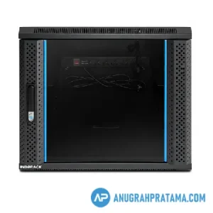 INDORACK WIR5510S Wallmount Rack 10U 19 Inch Depth 550mm Single Glass Door