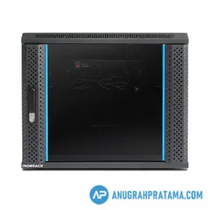 INDORACK WIR7010S Wallmount Rack 10U 19 Inch Depth 700mm Single Glass Door
