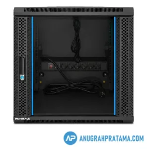 INDORACK WIR7012S Wallmount Rack 12U 19 Inch Depth 700mm Single Glass Door