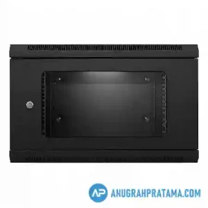 INDORACK WR5006S Wallmount Rack 6U 19 Inch 500mm Depth Single Glass Door