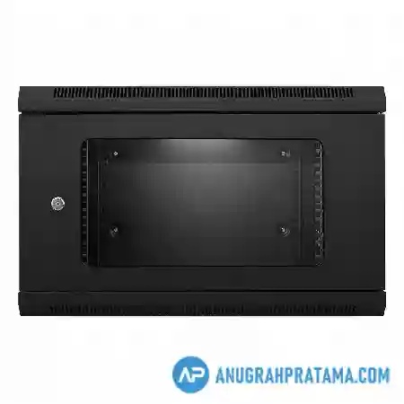 INDORACK WR5006S Wallmount Rack 6U 19 Inch 500mm Depth Single Glass Door